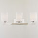 Robey 3 Light 23 inch Polished Nickel Bathroom Vanity Wall Light