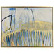 Cameron Blue and Yellow and Beige and Multicolor and Gold Wall Art