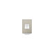 Adorne White Paddle Switch, Half Size 