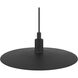 Seoul 1 Light 15 inch Black Pendant Ceiling Light