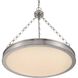 Cameron 1 Light 24 inch Polished Nickel Pendant Ceiling Light