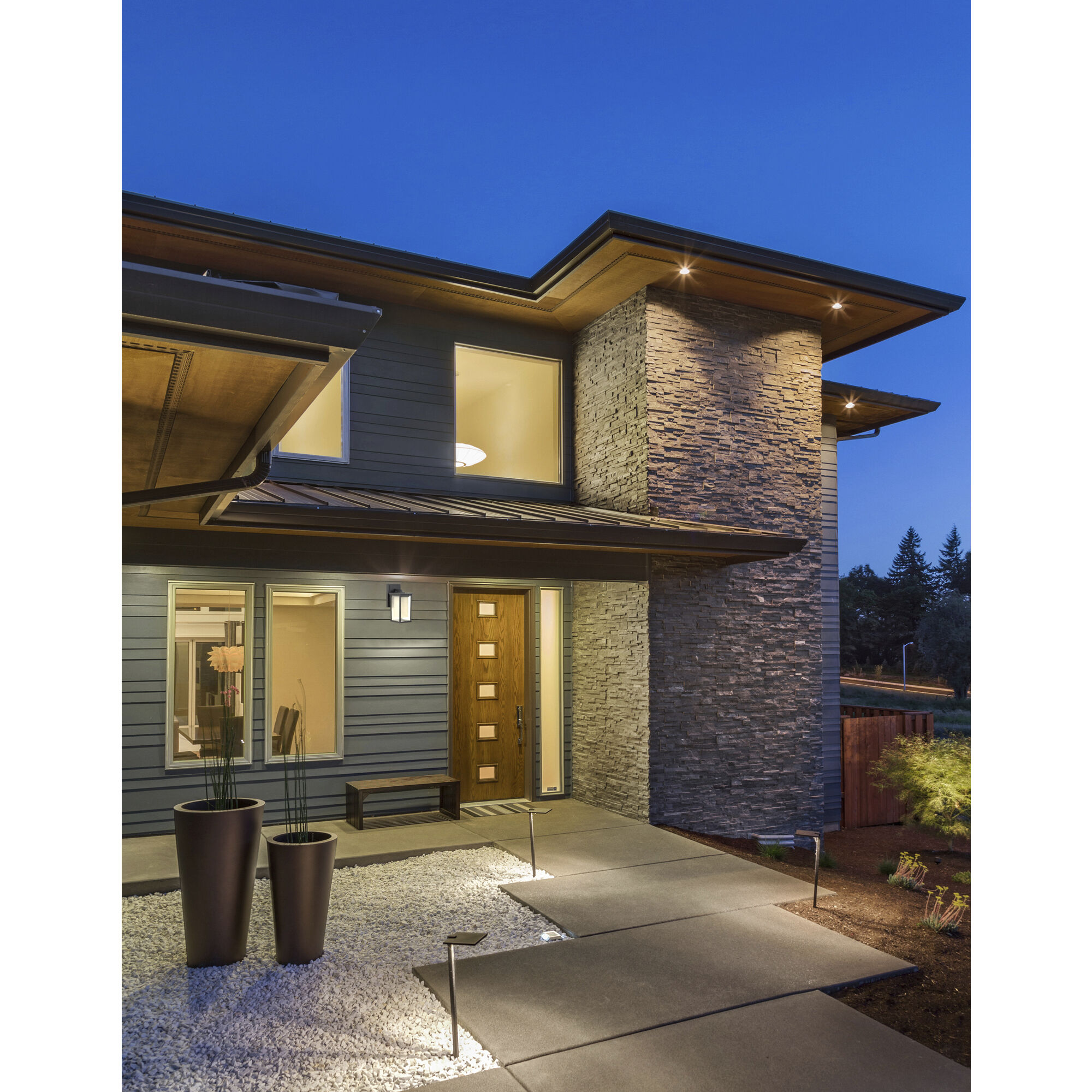 Riviera 1 Light 11 inch Oiled Bronze Outdoor Outdoor Wall Mount, Small