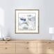 Abstract Collection White Framed Art