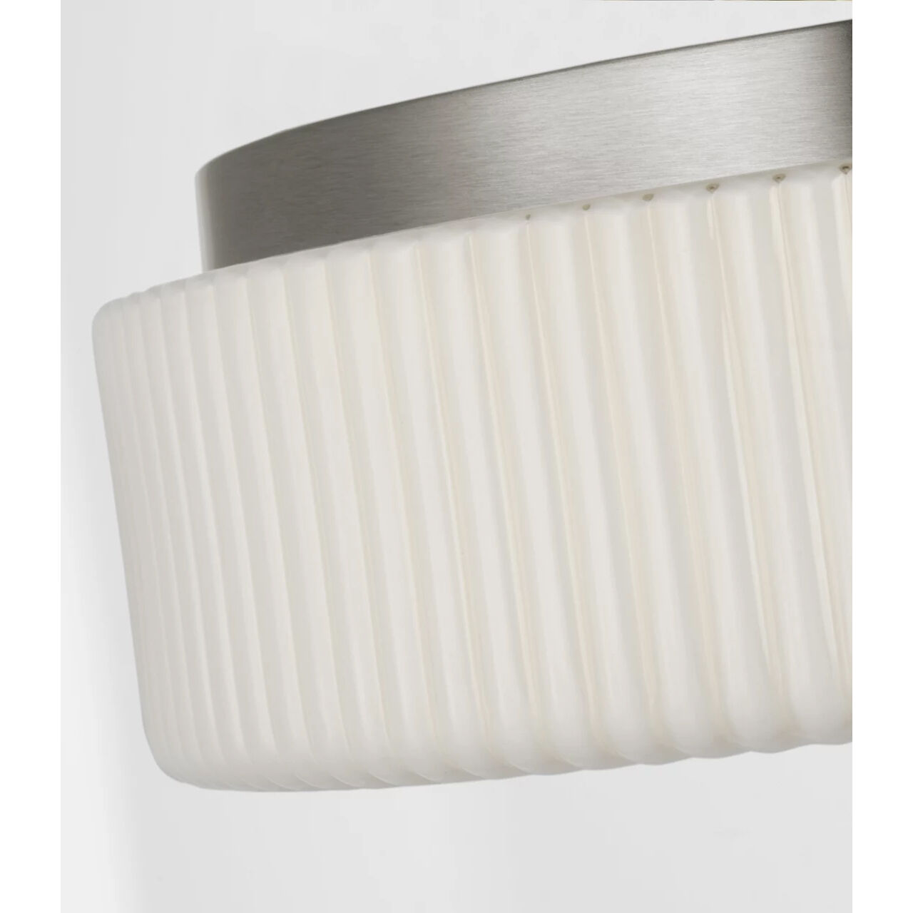 Axira 2 Light 14 inch Brushed Nickel Flush Mount Ceiling Light in Standard