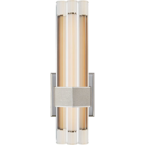 Lauren Rottet Fascio LED 4.5 inch Polished Nickel Asymmetric Sconce Wall Light
