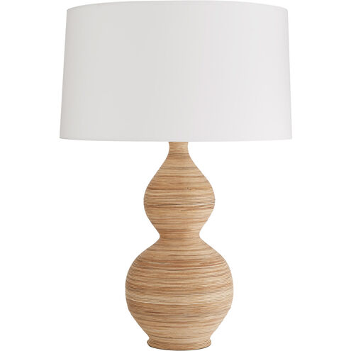 Donna 29 inch 150.00 watt Natural Table Lamp Portable Light