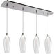 Victoria Multi Pendant Ceiling Light in Chrome