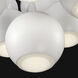 Patruno LED 12 inch Matte White Chandelier Ceiling Light