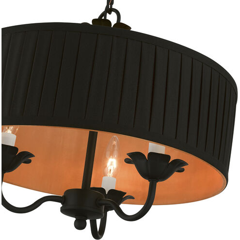 Harrington 3 Light 16 inch Black Pendant Chandelier Ceiling Light