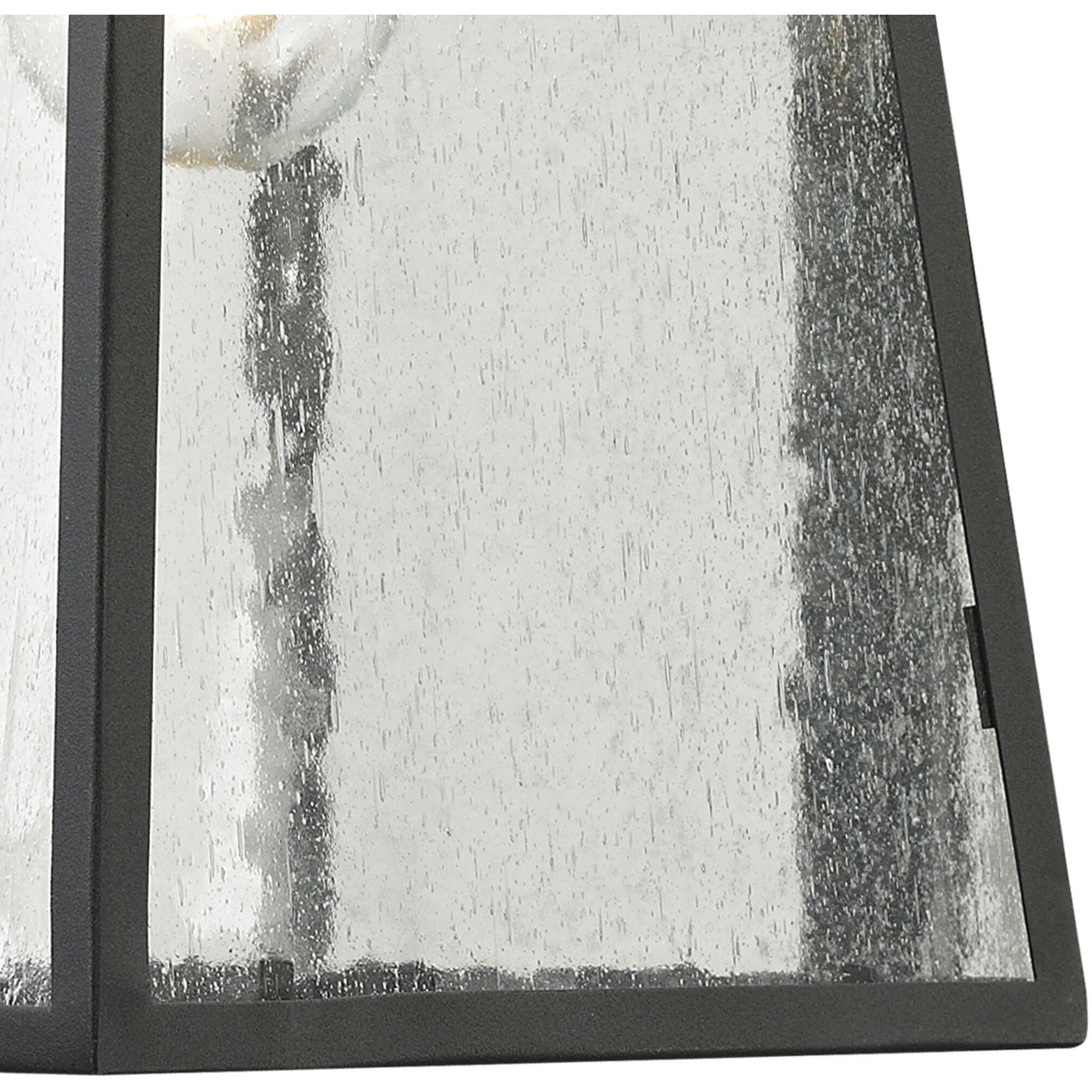 Meditterano 1 Light 16 inch Matte Black Outdoor Wall Sconce