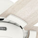 Erling 52 inch Matte White with Bleached Alder/Fresh White Blades Ceiling Fan