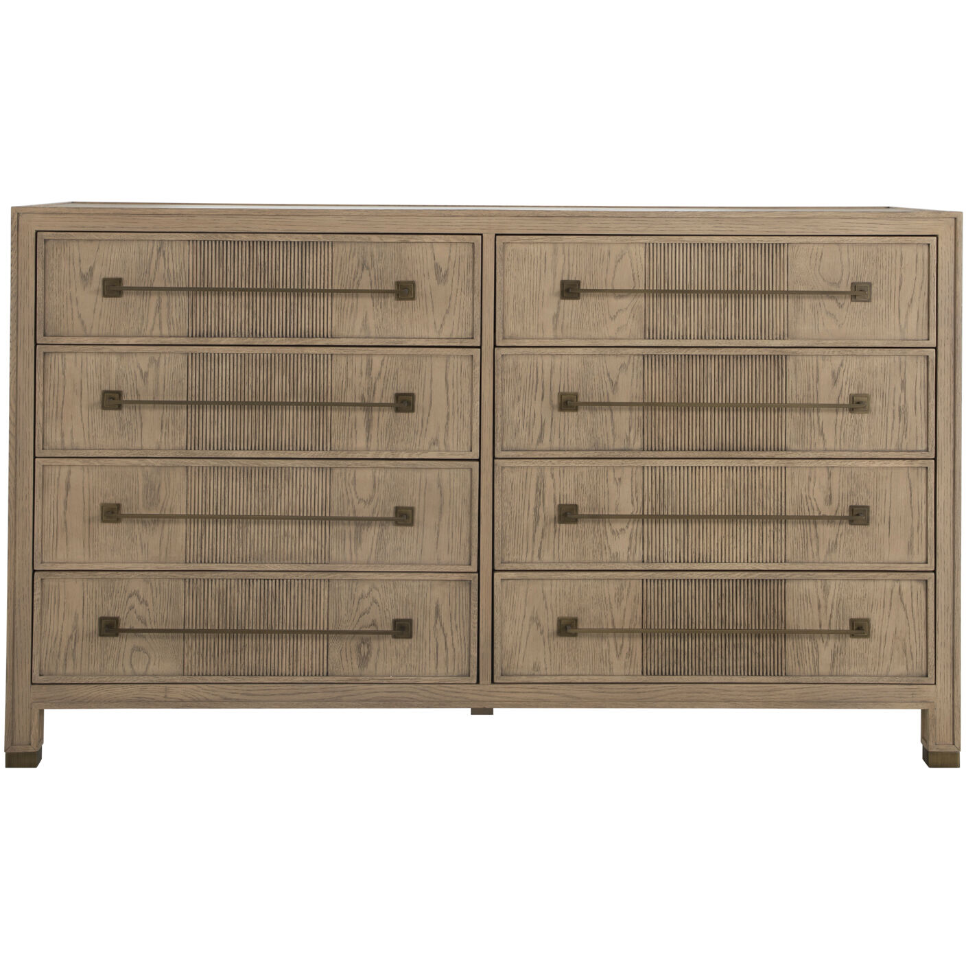 Jordan Blonde Natural / Brushed Bronze Dresser