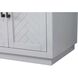 Chase 72 X 34 inch Grey Bathroom Vanity Cabinet