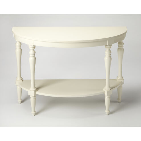Masterpiece Amherst 42 X 16 inch White Console/Sofa Table