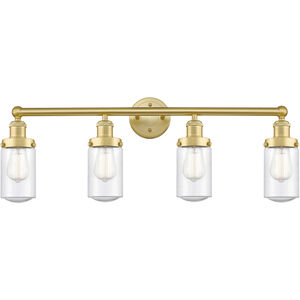 Dover 4 Light 33.50 inch Bathroom Vanity Light