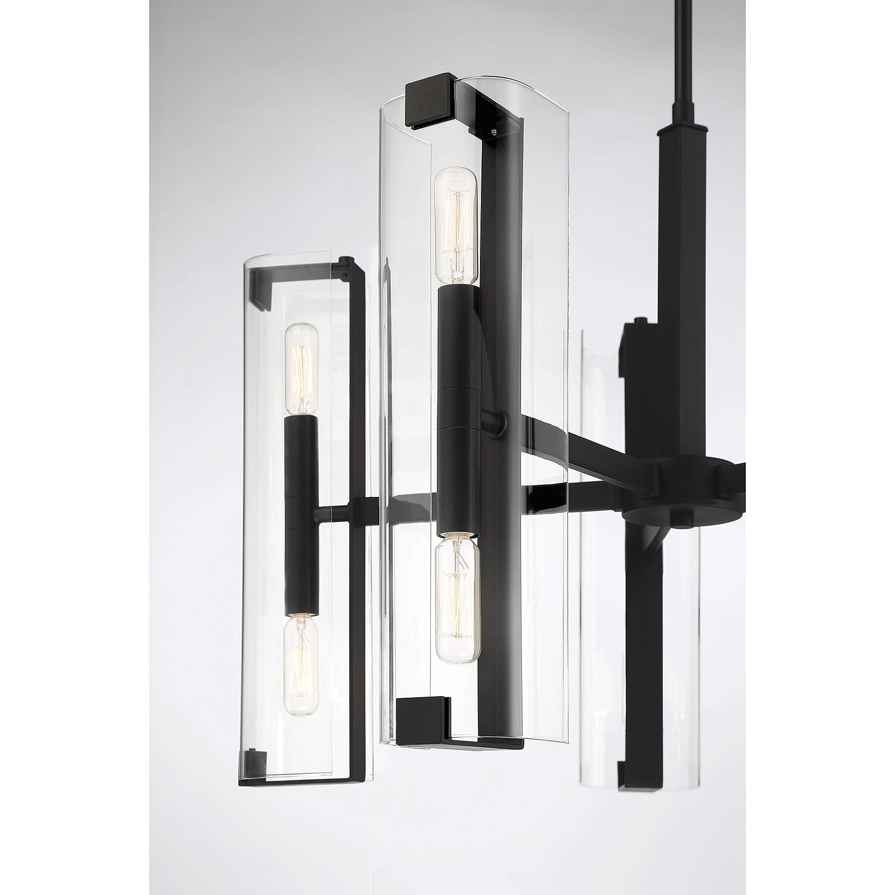 Winfield 10 Light 25 inch Matte Black Chandelier Ceiling Light, Essentials