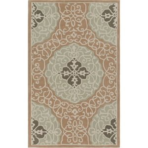 Cosmopolitan 156 X 108 inch Green and Green Area Rug, Polyester