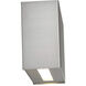Blok LED 12 inch Satin Nickel Bath Vanity & Wall Light in 3500K, dweLED