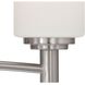 Pittman 4 Light 24 inch Brushed Nickel Vanity Light Wall Light
