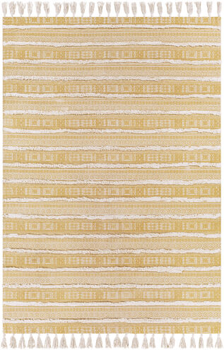 Calisa 48 X 30 inch Burnt Orange Rug in 2 x 4, Rectangle