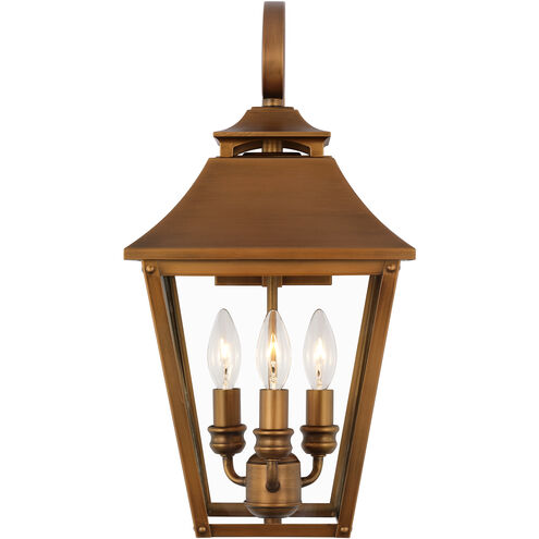 Sean Lavin Galena 3 Light 19 inch Natural Copper Outdoor Wall Lantern