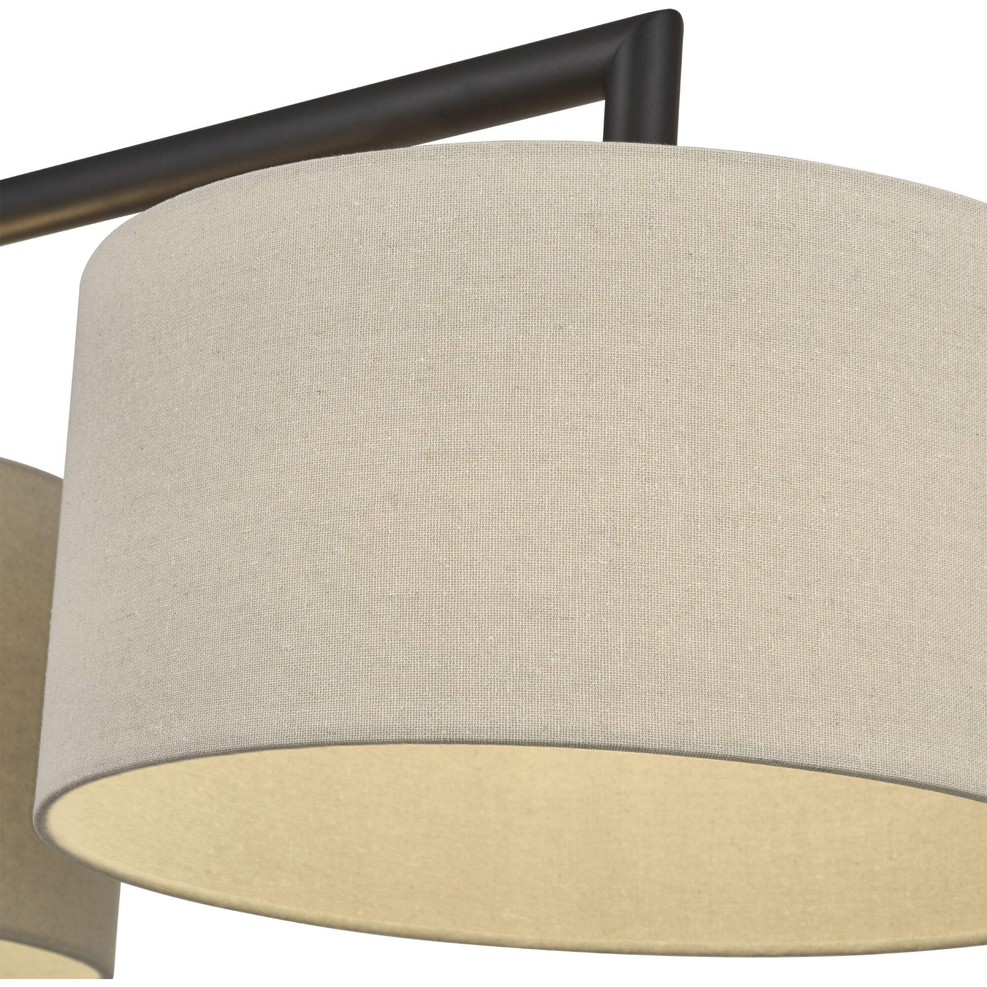 Bellingham 3 Light 51 inch Bronze Linear Chandelier Ceiling Light, Extra Large