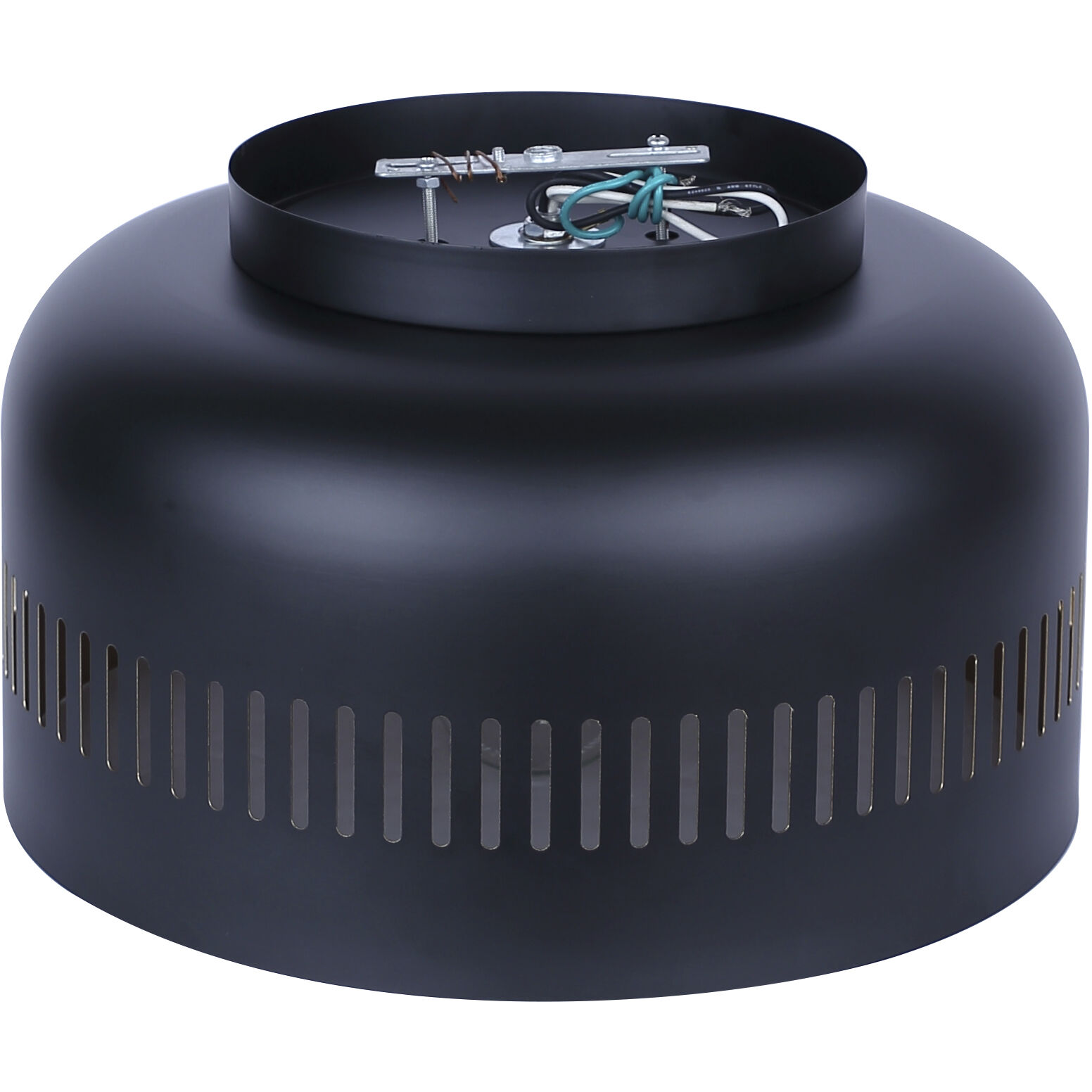 Miles 13 inch Black Flush Mount Ceiling Light