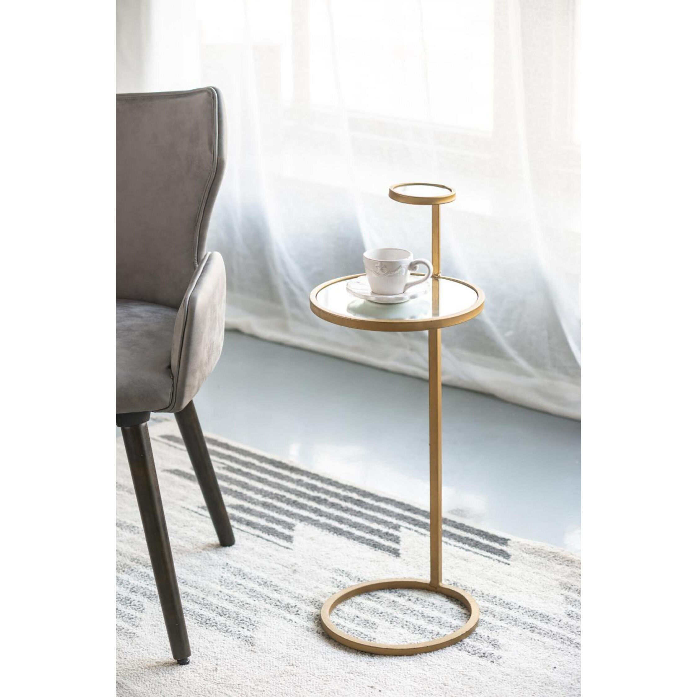 Round Chairside Table