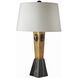 Cairo 150.00 watt Antique Brass Table Lamp Portable Light