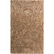 Scarborough 96 X 60 inch Charcoal, Dark Brown Rug