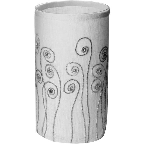 Linen Fiddlehead 6.5 X 4 inch Candleholder