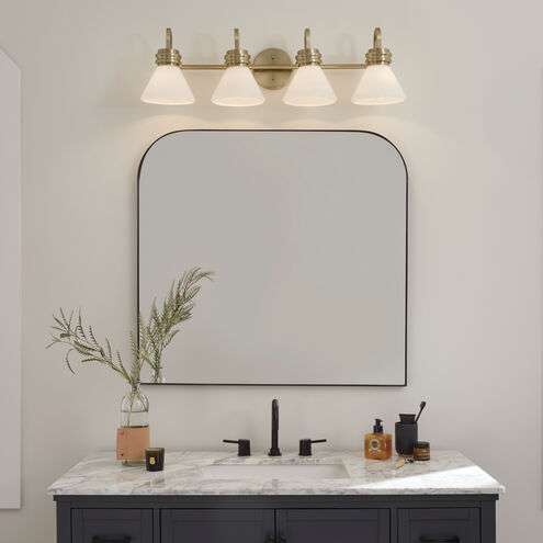 Farum LED 34 inch Champagne Bronze Bathroom Vanity Light Wall Light