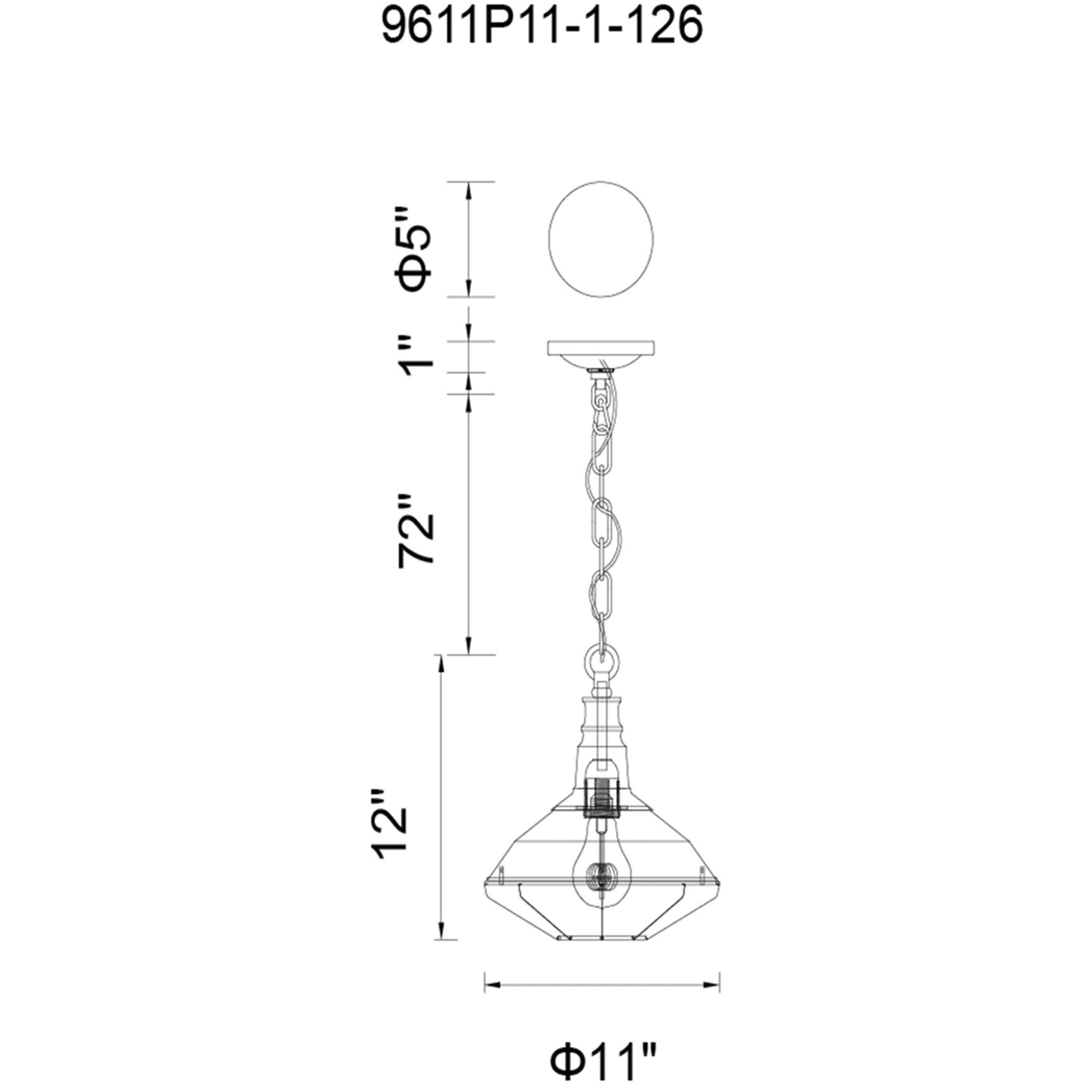 Morgan 1 Light 11 inch Black Down Mini Pendant Ceiling Light