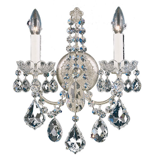 New Orleans 2 Light 5.5 inch Black Pearl Wall Sconce Wall Light in Heritage