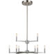 Fullton 9 Light 30 inch Brushed Nickel Chandelier Ceiling Light
