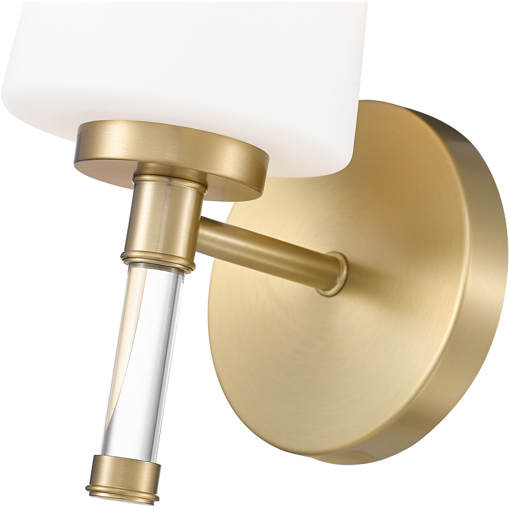 Henri 1 Light 6.5 inch Modern Gold Bathroom Vanity Wall Light