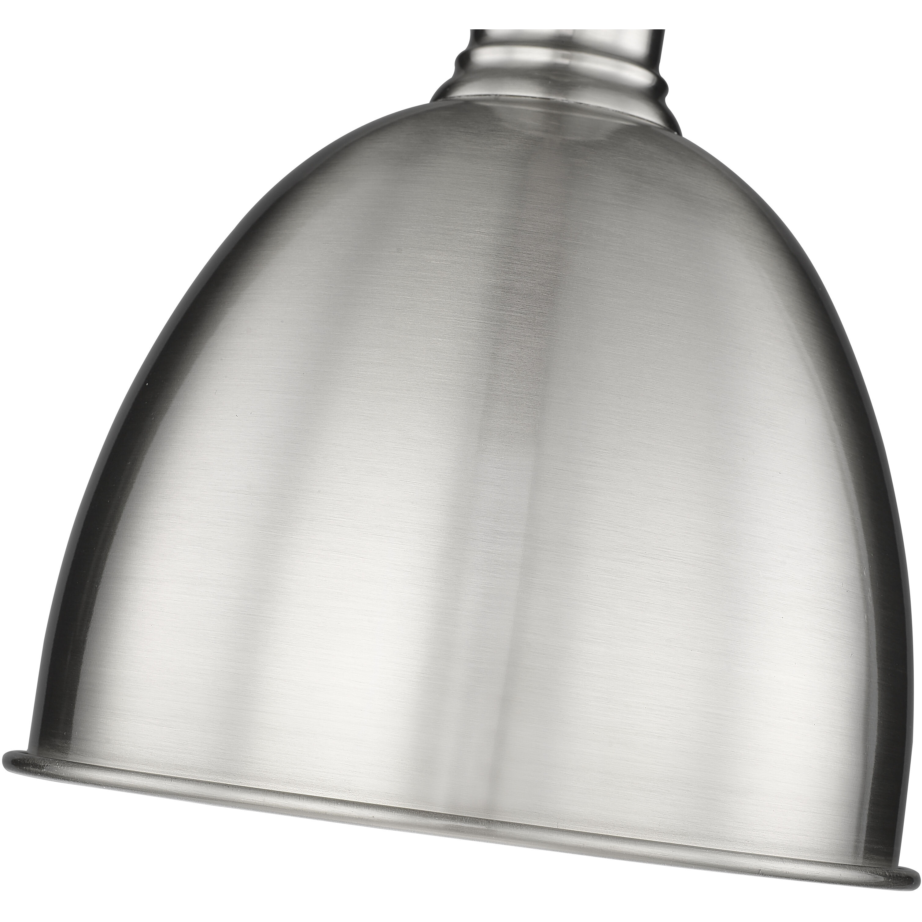 Sawyer 1 Light 8.25 inch Brushed Nickel Pendant Ceiling Light