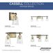 Cassell 1 Light 4.75 inch Vintage Brass Bathroom Vanity Light Wall Light