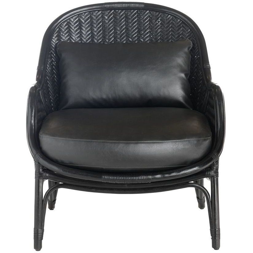 Bonnie 35.5 inch Noir Lounge Chair