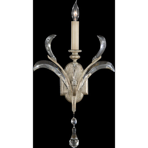 Beveled Arcs Sconce Wall Light in Silver