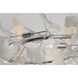Canada 10 Light 31.5 inch Chrome Chandelier Ceiling Light