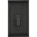 Royster 1 Light 13.75 inch Matte Black Outdoor Wall Sconce