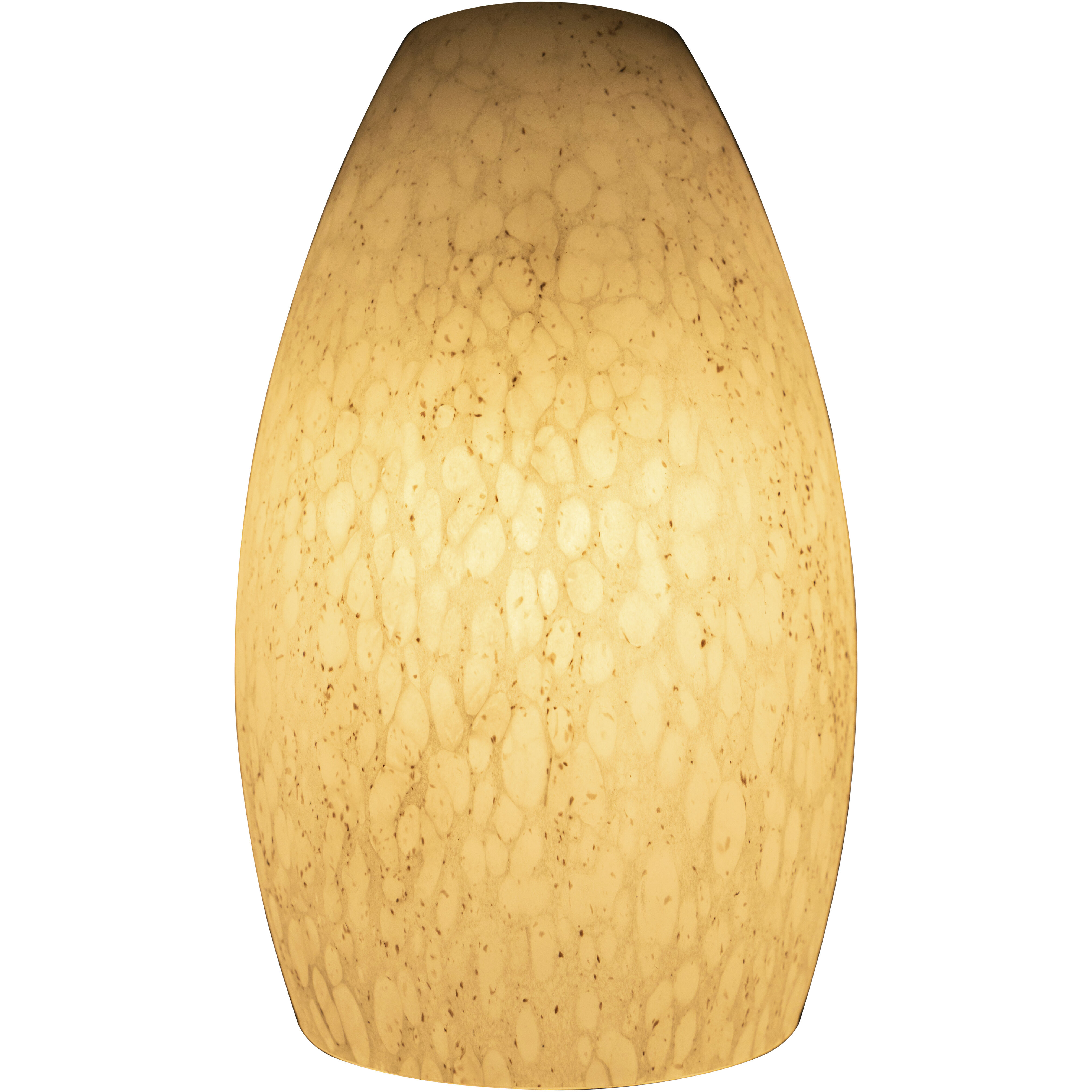 Merlot 5 inch Pendant Ceiling Light in White Stone