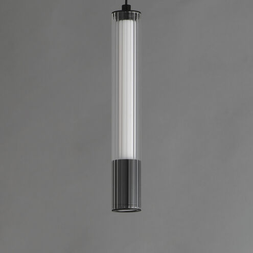 Cortex LED 1.5 inch Black Single Pendant Ceiling Light