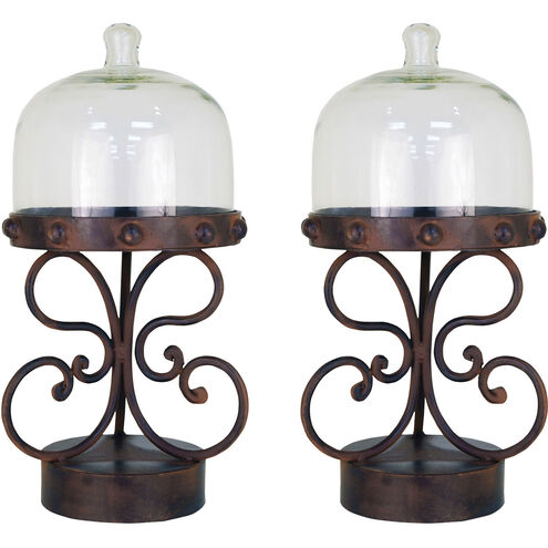 Telluride Clear with Rustic Cloche Tray