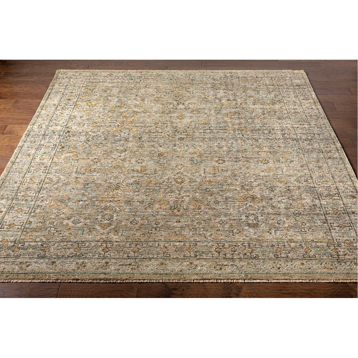 Reign 120 X 30 inch Sage Rug in 2.5 X 10, Runner