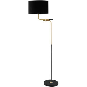 Crisanta 62 inch 60.00 watt Gold Floor Lamp Portable Light