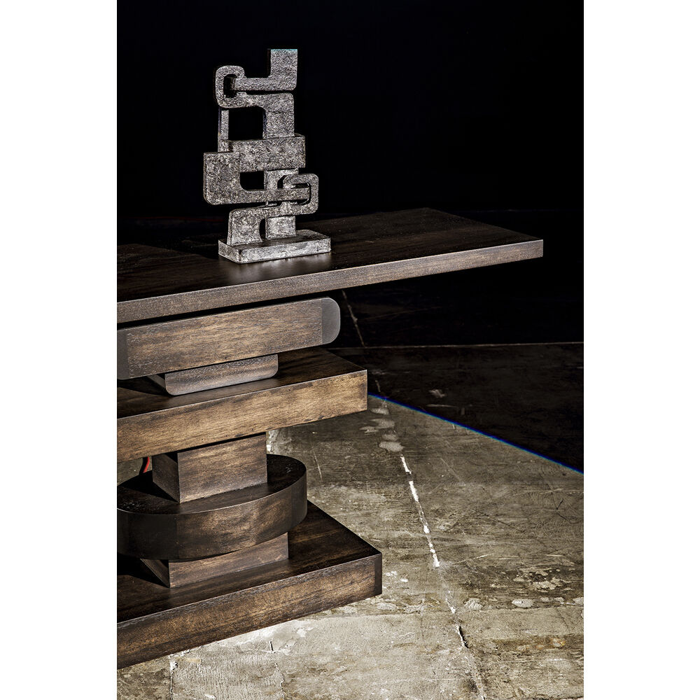 Solange 56 X 18 inch Ebony Walnut Console