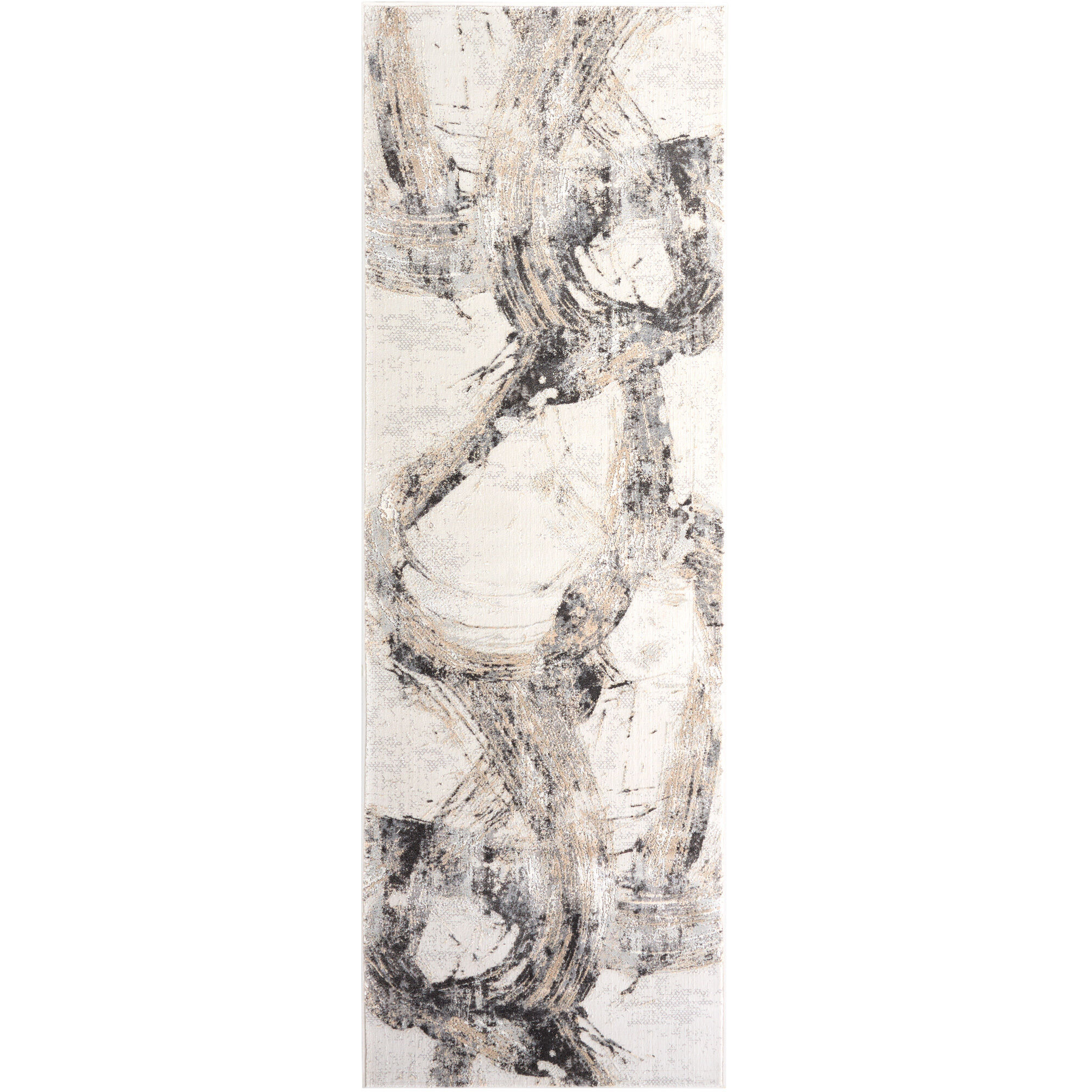 Kemer 94 X 32 inch Mineral Tones Rug in 2 x 8