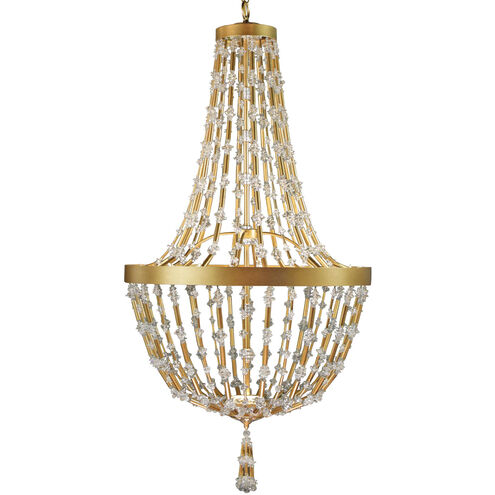 Bali LED 25.5 inch Heirloom Gold Pendant Ceiling Light, Schonbek Signature